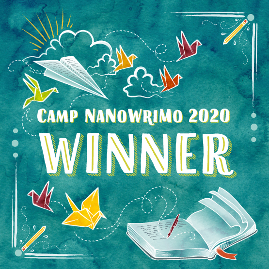 Camp Nano Winner Badge 2020