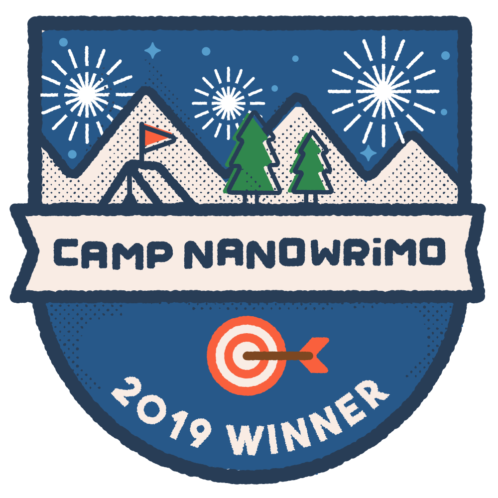 Camp Nano Winner 2019 Badge