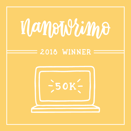 NaNoWriMo Winner Badge 2018